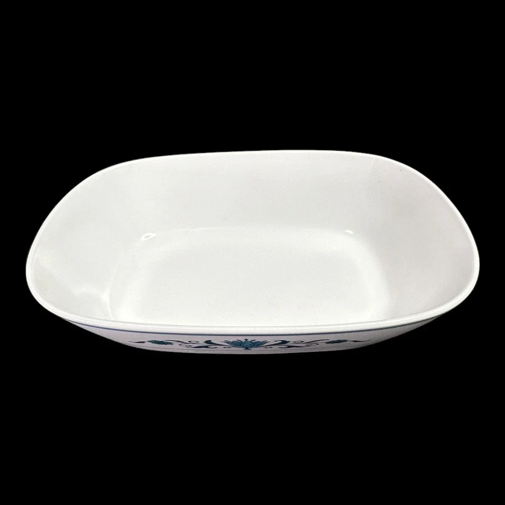 Blue Haven Noritake‎ Oval Vegetable Serving Bowl Rectangle Serving Platter 9004